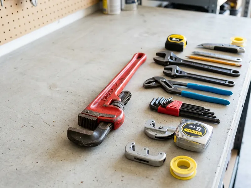 Professional plumbers in Monroe, SD equipped with top-tier tools for residential and commercial plumbing services.